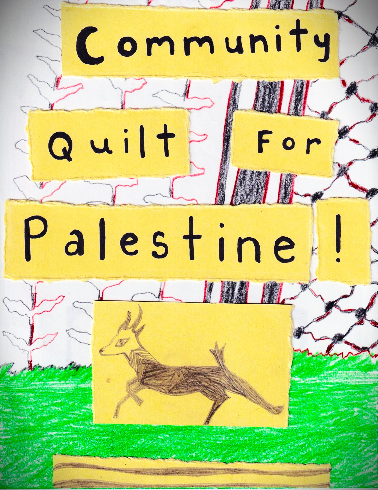 Community Quilt For Palestine